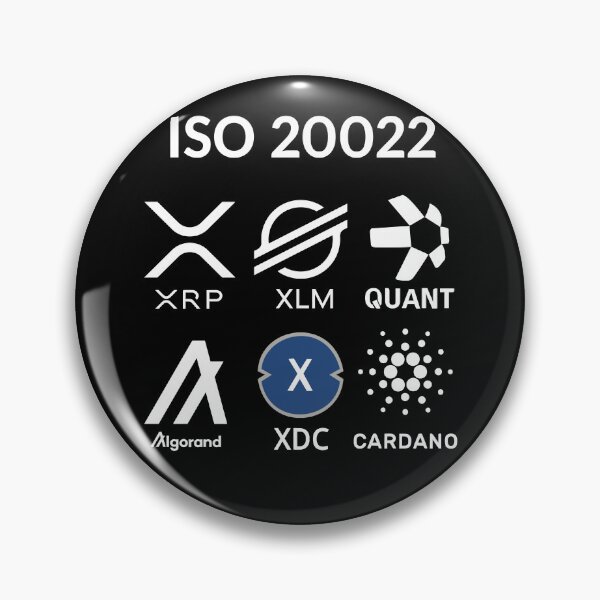 Item preview, ISO 20022 Quant XRP XLM XDC ADA ALGO designed and sold by PopFoxT-shirts.