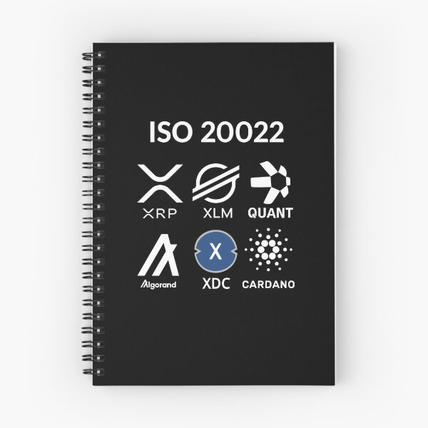 Item preview, ISO 20022 Quant XRP XLM XDC ADA ALGO designed and sold by PopFoxT-shirts.