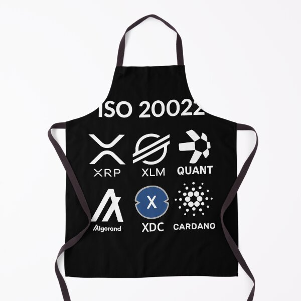 Item preview, ISO 20022 Quant XRP XLM XDC ADA ALGO designed and sold by PopFoxT-shirts.
