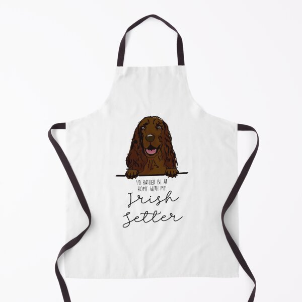 Artikelvorschau, Ich wäre lieber zu Hause bei meinem Irish Setter entworfen und verkauft von Little Fuzz Shop.