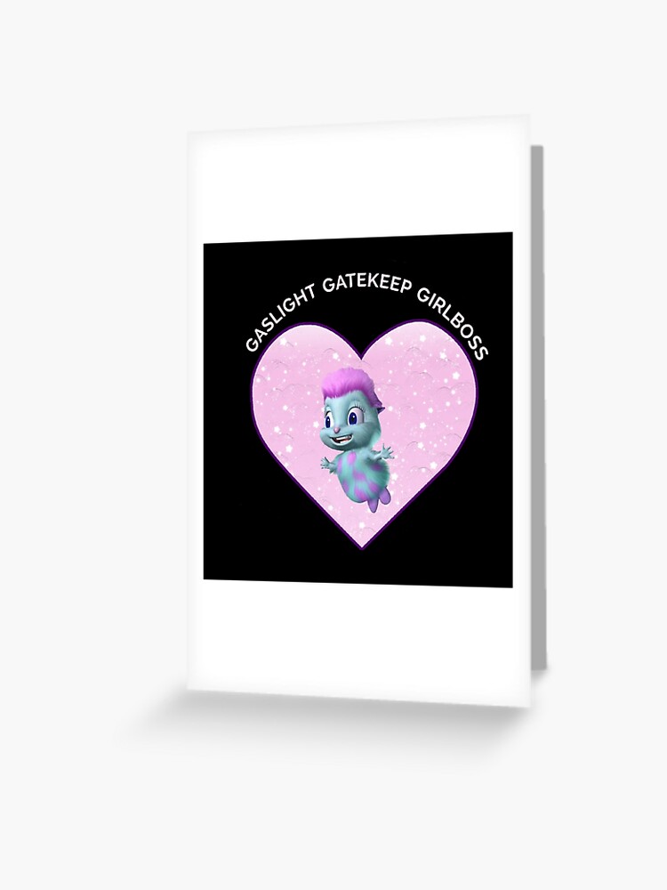 Gaslight Gatekeep Girlboss Bibble Sticker for Sale by skyaswani