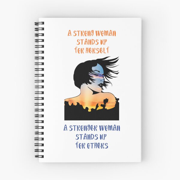 Item preview, a strong woman stands up for herself a stronger woman stands up for others designed and sold by Zakaria-4.
