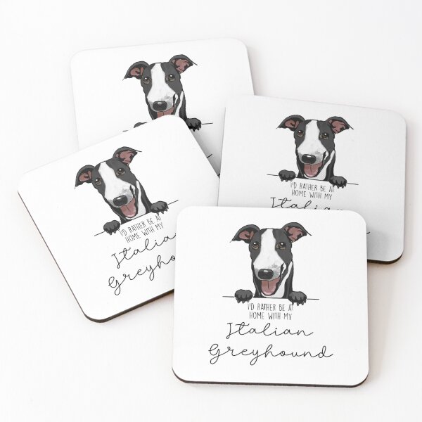 Item preview, I’d rather be at home with my Italian Greyhound designed and sold by Little Fuzz Shop.