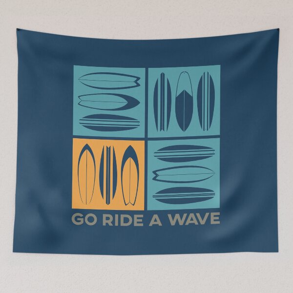Item preview, GO RIDE A WAVE designed and sold by boleteshop.