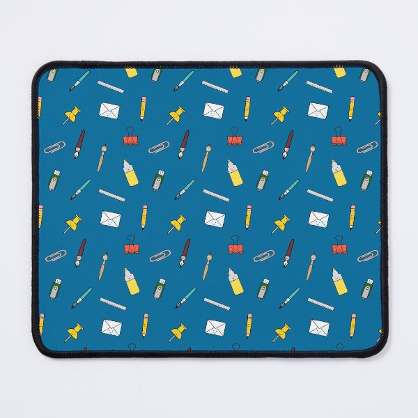 Item preview, Happy office stationary in blue designed and sold by bigmoments.