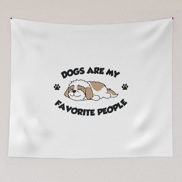 Item preview, Dogs Are My Favorite People  designed and sold by zoripet Store.