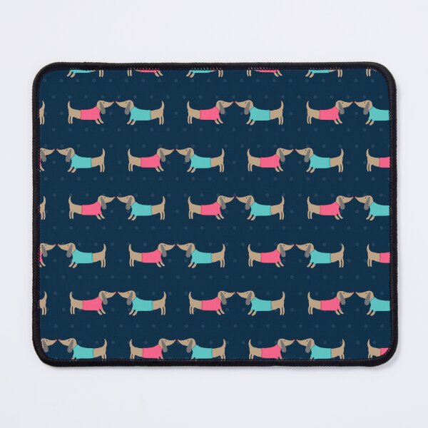 Item preview, Cute dog lovers in dark blue with dots designed and sold by bigmoments.