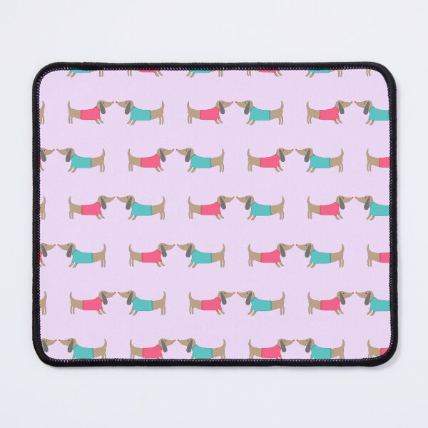 Item preview, Cute dog lovers in pink background designed and sold by bigmoments.