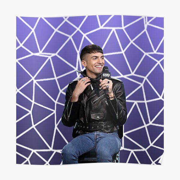 Mitch Grassi Pentatonix Purple Poster
