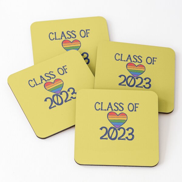 Artikelvorschau, Class of 2023 Rainbow heart entworfen und verkauft von FrictionMaxxing.