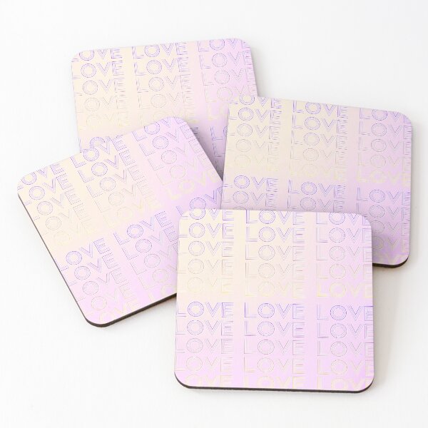 Item preview, love,repeatedly Lettering,purple,various colored painting designed and sold by zzzozzo.