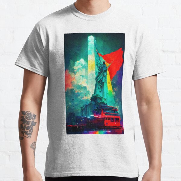 Statue of Fully Automated Luxury Gay Communist Liberation II Classic T-Shirt