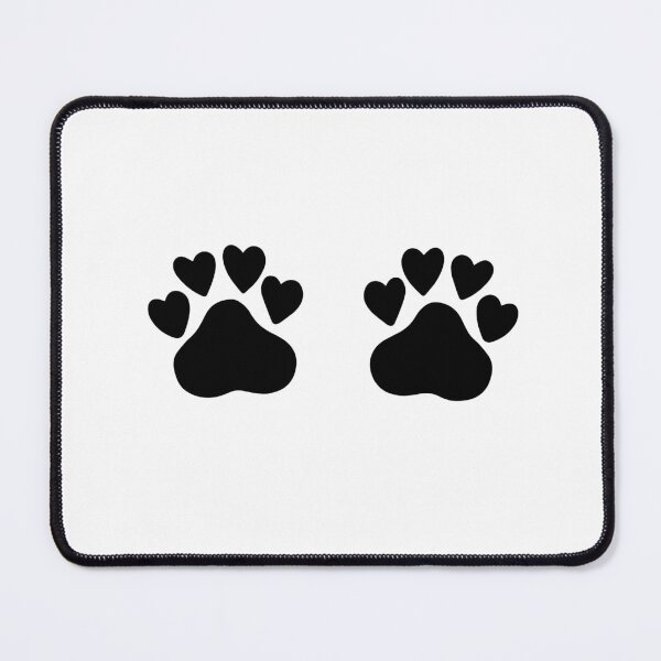 Item preview, Cat's hand drawn paws in black and white designed and sold by bigmoments.