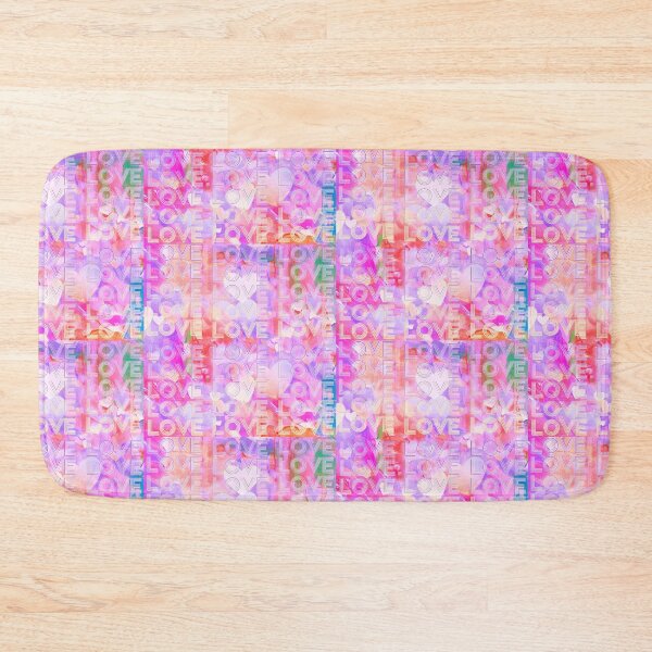 Item preview, love,repeatedly Lettering,purple,various colored painting designed and sold by zzzozzo.