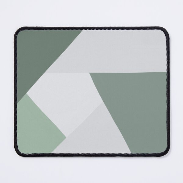 Item preview, Shades of green in geometric pattern designed and sold by bigmoments.