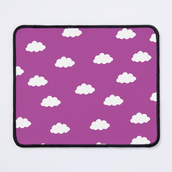 Item preview, White clouds in purple pink background designed and sold by bigmoments.