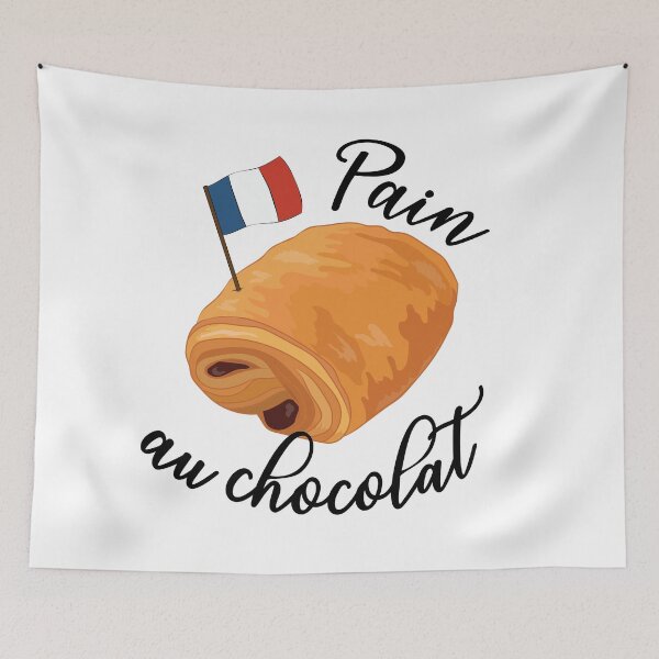 Item preview, Pain Au Chocolat Funny French Pastry Chocolate designed and sold by TheInkElephant.