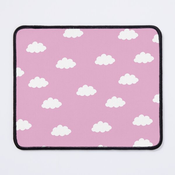 Item preview, White clouds in pink background designed and sold by bigmoments.