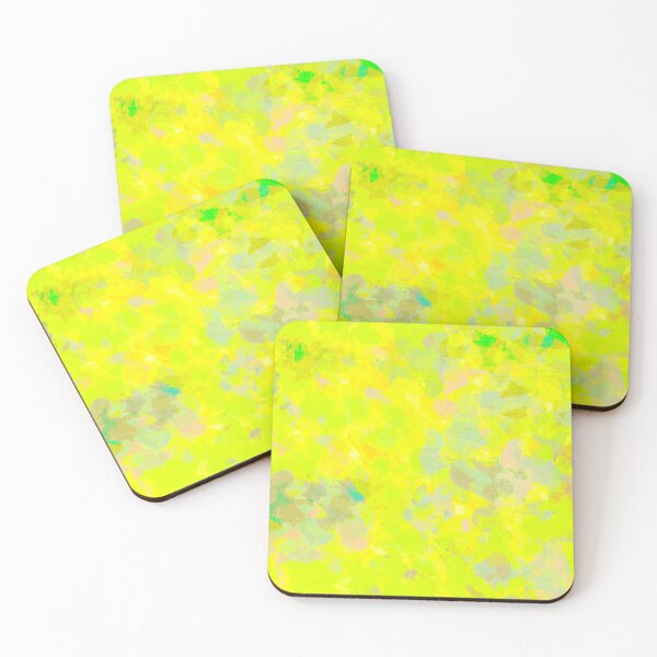 Item preview, Yellow Brushstrokes of Paint Pattern - Modern Art designed and sold by theprintedclub.