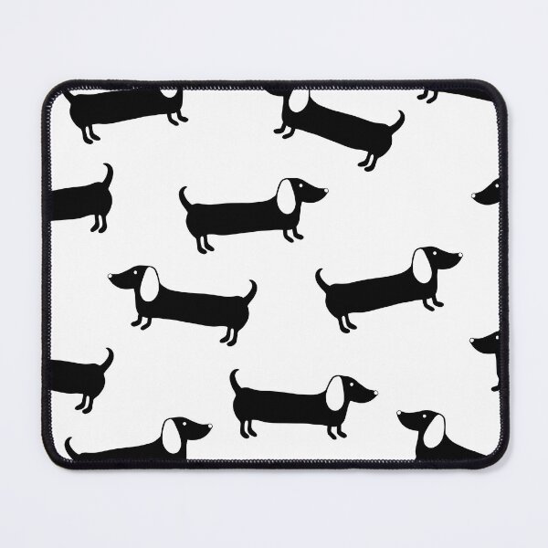 Item preview, Cute dachshunds in black and white designed and sold by bigmoments.