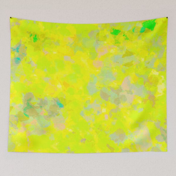 Item preview, Yellow Brushstrokes of Paint Pattern - Modern Art designed and sold by theprintedclub.