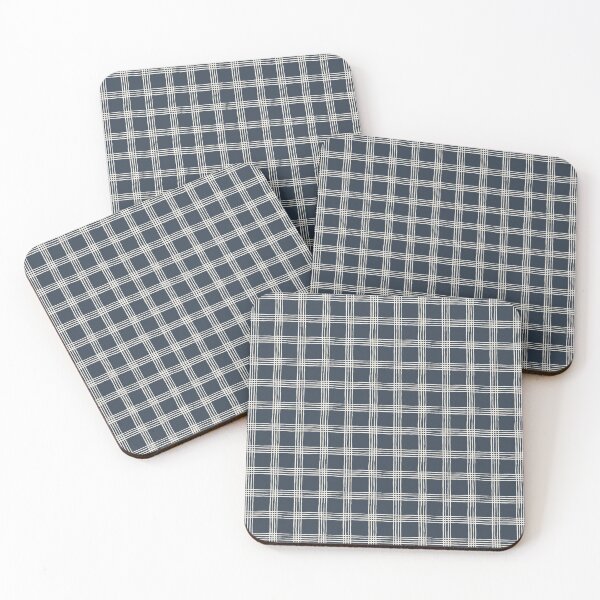 Item preview, Stripes - Handdrawn - Naval Blue designed and sold by NolkDesign.