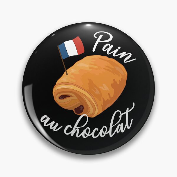 Item preview, Pain Au Chocolat Funny French Pastry Chocolate designed and sold by TheInkElephant.