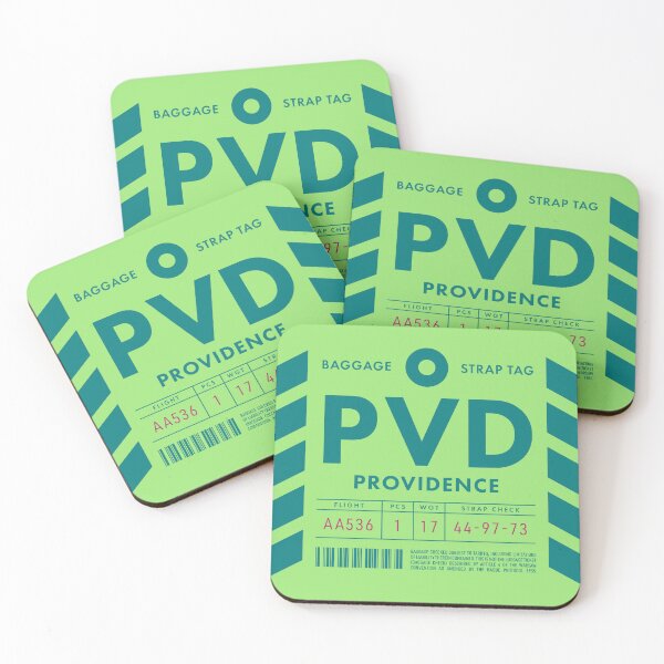 Item preview, Luggage Tag D - PVD Providence Rhode Island USA designed and sold by VoodooCircus.