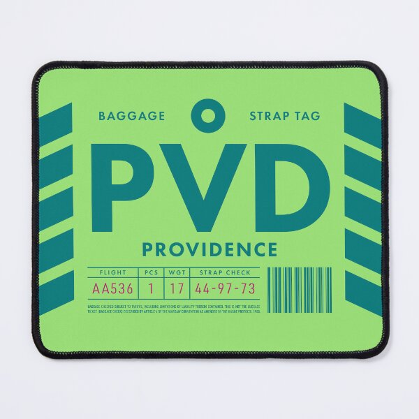 Item preview, Luggage Tag D - PVD Providence Rhode Island USA designed and sold by VoodooCircus.