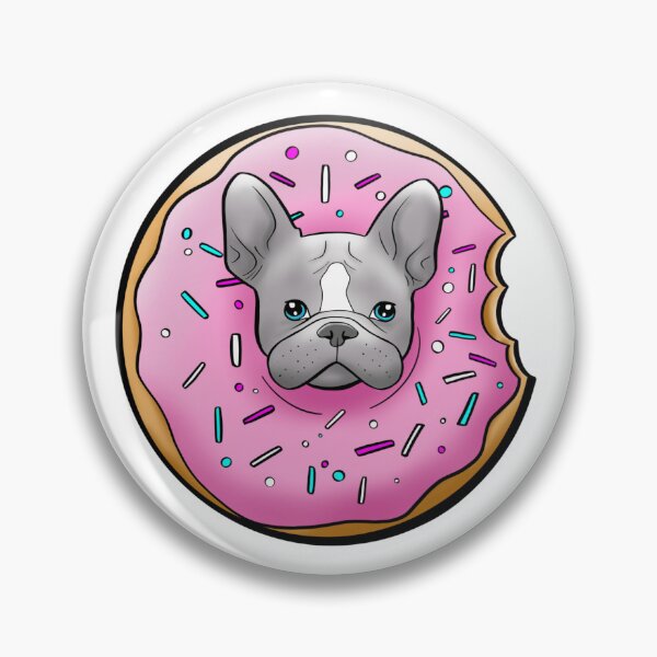 Item preview, Frenchie Donut Cute French Bulldog designed and sold by UniqueBelleVie.