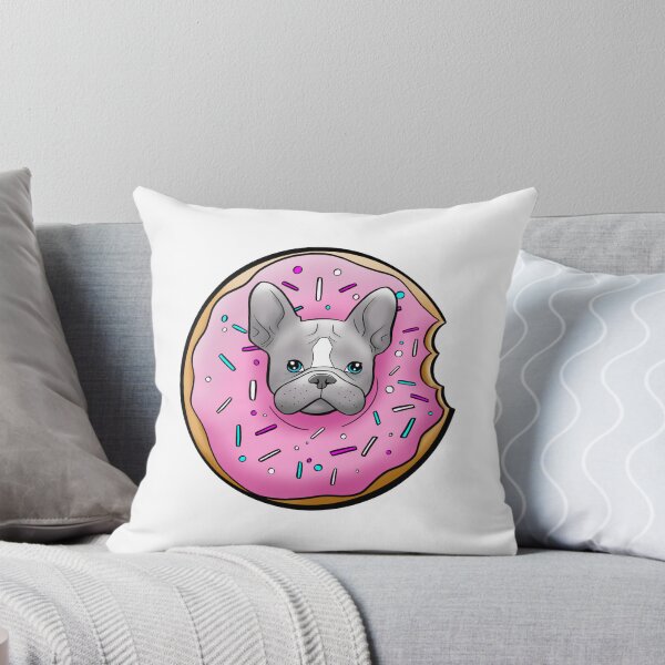 Item preview, Frenchie Donut Cute French Bulldog designed and sold by UniqueBelleVie.