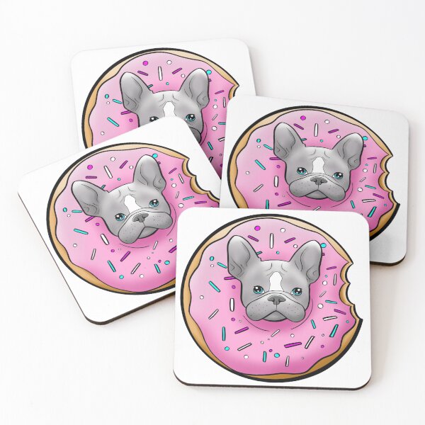 Item preview, Frenchie Donut Cute French Bulldog designed and sold by UniqueBelleVie.