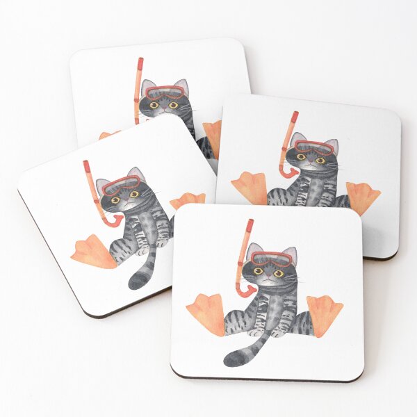 Item preview, Funny american shorthair cat designed and sold by Kaoryn Chan.