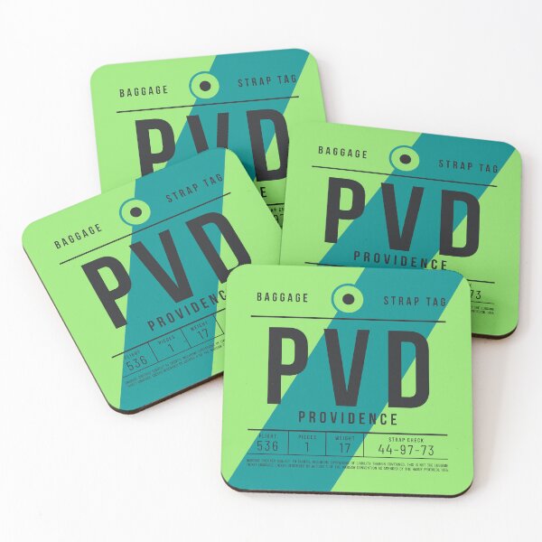 Item preview, Luggage Tag E - PVD Providence Rhode Island USA designed and sold by VoodooCircus.