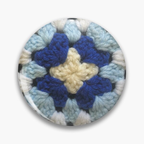 Item preview, Blues granny square designed and sold by Phoebew03.