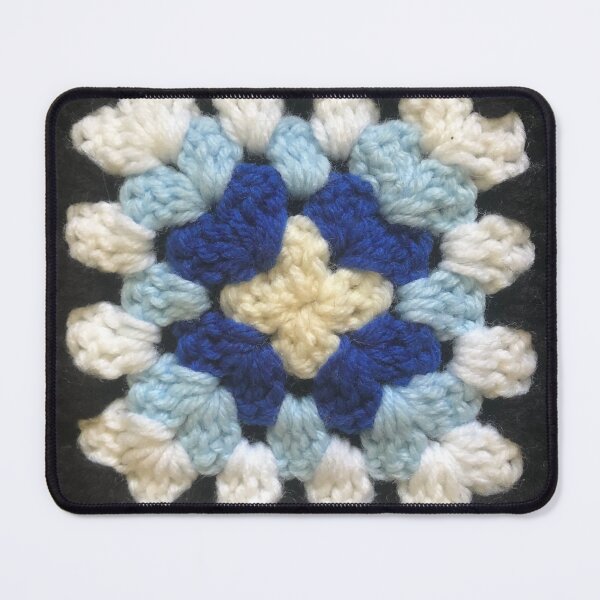 Item preview, Blues granny square designed and sold by Phoebew03.
