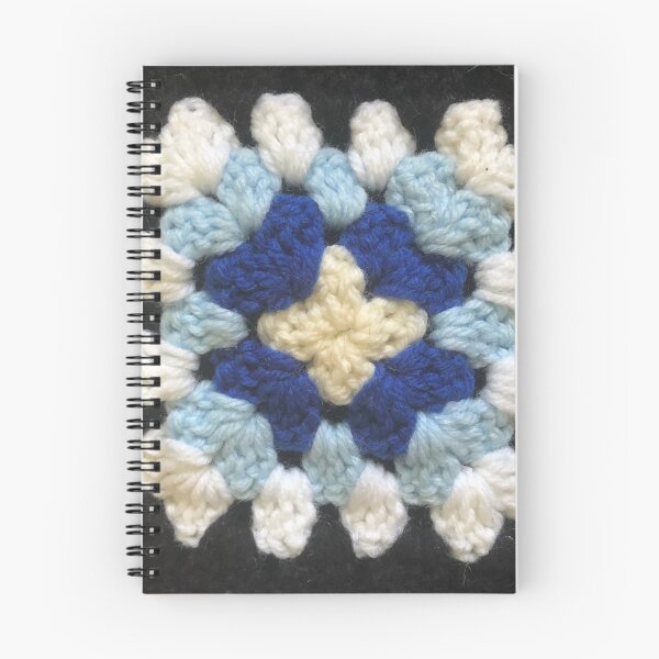 Item preview, Blues granny square designed and sold by Phoebew03.