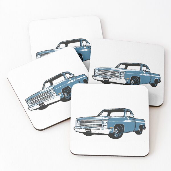 Item preview, Blue 80s C Truck designed and sold by CoolRide.