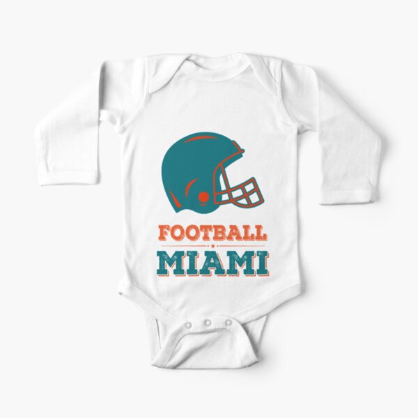 Miami Dolphins Performance Baby Toddler Shirt, Long Sleeve Gerber NFL