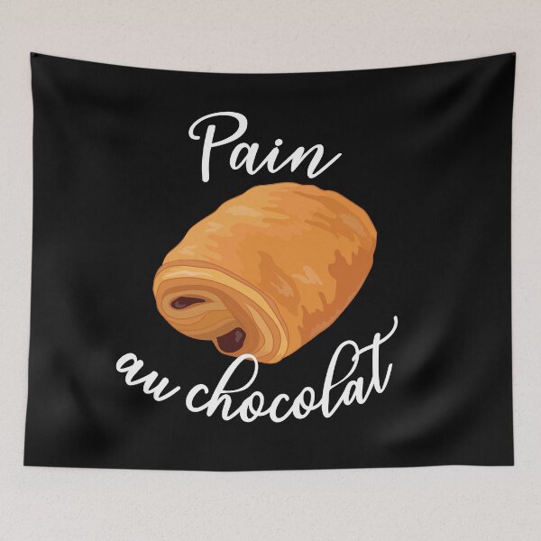Item preview, Pain Au Chocolat Funny French Pastry Chocolate designed and sold by TheInkElephant.