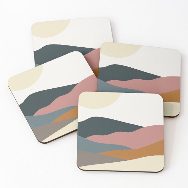 Item preview, Mid-century modern abstract landscape  designed and sold by LerieArtStudio.