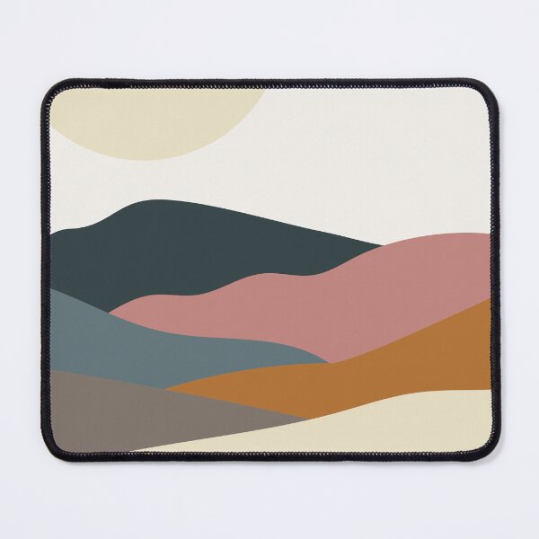 Item preview, Mid-century modern abstract landscape designed and sold by LerieArtStudio.