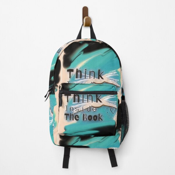 Item preview, Think Inside The Book. Featuring Book Bag/ Backpack designed and sold by IvaRenee.