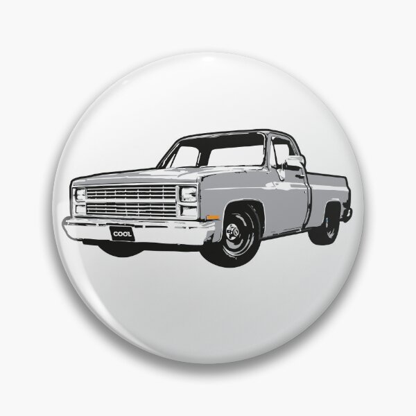 Aperçu de l'œuvre Camion C gris des années 80 créée et vendue par CoolRide.