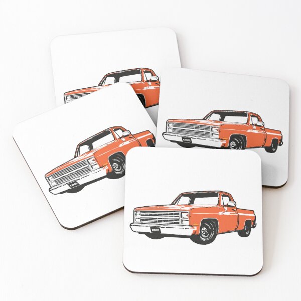 Item preview, Orange 80s C Truck designed and sold by CoolRide.