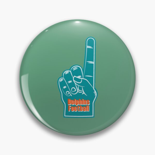 Item preview, Miami Dolphins Football Foam Finger   designed and sold by YerasPlaces.