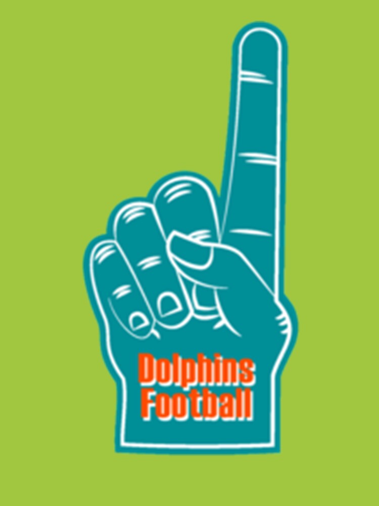 Miami Dolphins: 2021 Foam Finger - Officially Licensed NFL Removable A