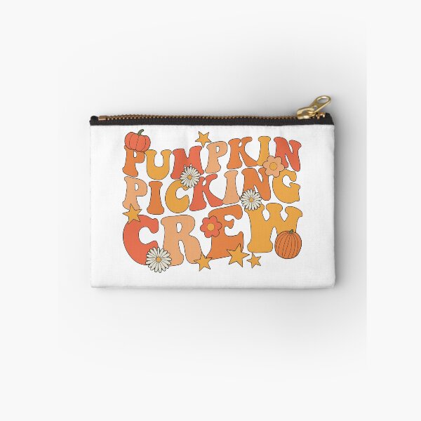 Item preview, Pumpkin Picking Crew Squad Groovy Fall Autumn And Halloween designed and sold by JokeGysen.