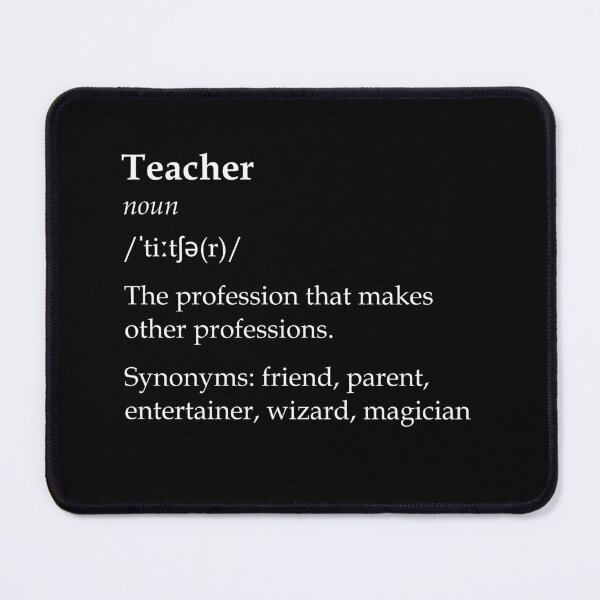 Item preview, Teacher Dictionary Joke designed and sold by GGlobeStudio.