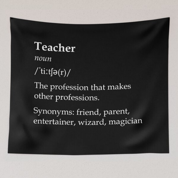Item preview, Teacher Dictionary Joke designed and sold by GGlobeStudio.